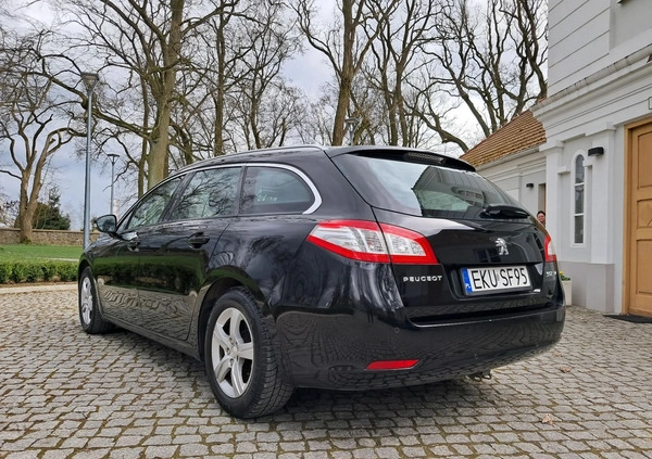 Peugeot 508 cena 24700 przebieg: 294500, rok produkcji 2013 z Kutno małe 191